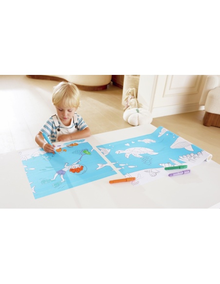 ROLLO DE PAPEL PARA GARABATOS OCEÁNICOS