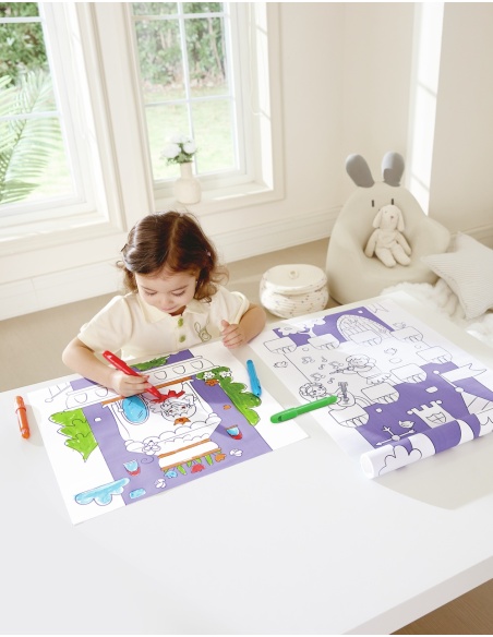 ROLLO PAPEL PARA GARABATOS CASTILLOS