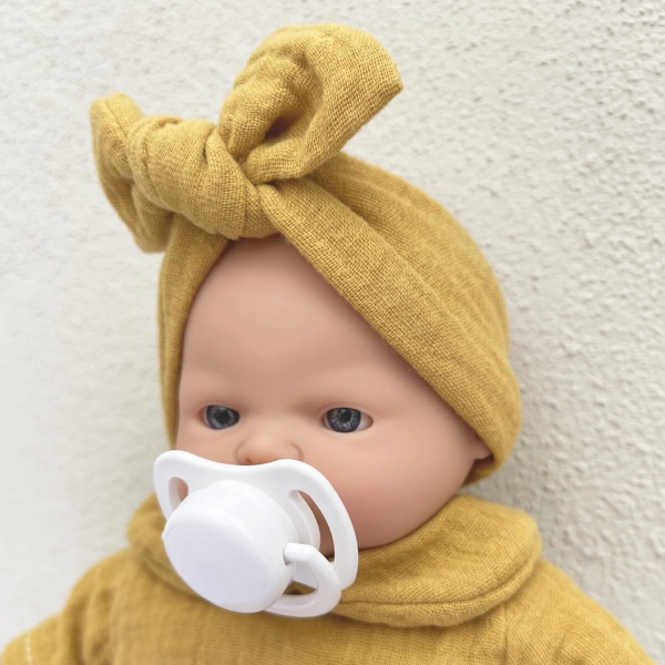 MUÑECA 26 CM NINA BOBBLE MOSTAZA