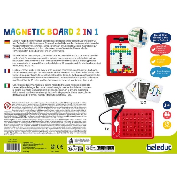 MAGNETIC BOARD 2 IN 1