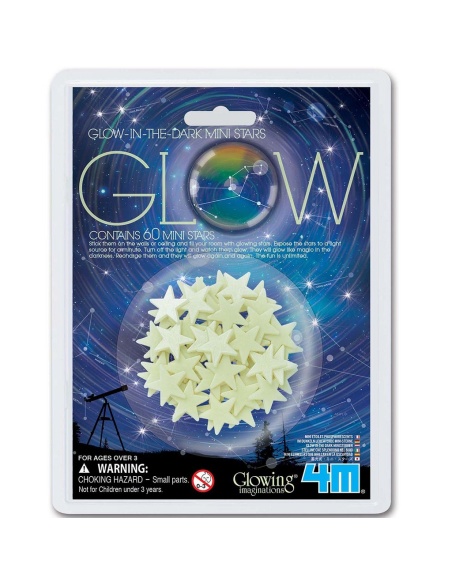 MINI ESTRELLAS BRILLANTES EN LA OSCURIDAD