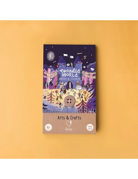 ENCHANTED POSTER AND STICKERS