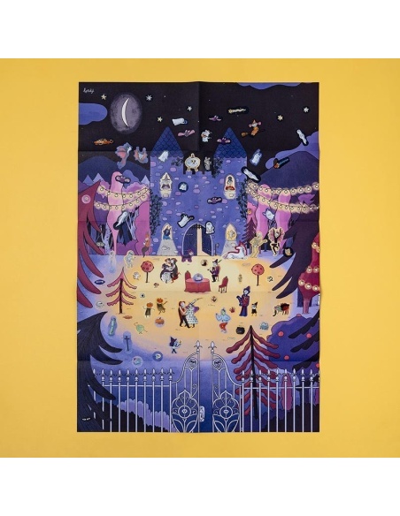 ENCHANTED POSTER AND STICKERS