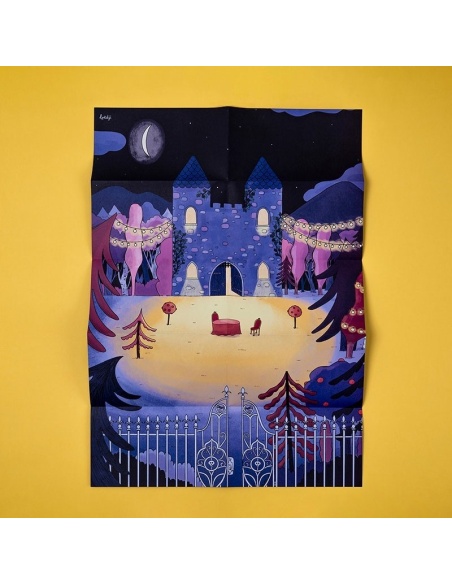 ENCHANTED POSTER AND STICKERS