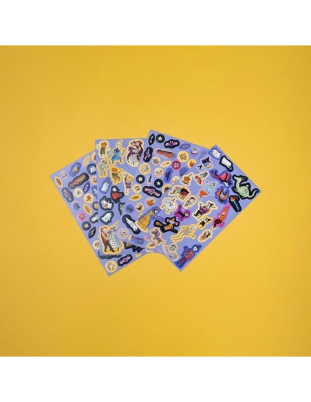 ENCHANTED POSTER AND STICKERS