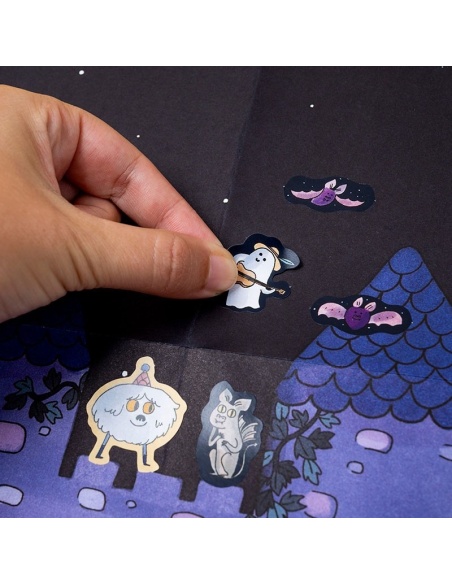 ENCHANTED POSTER AND STICKERS