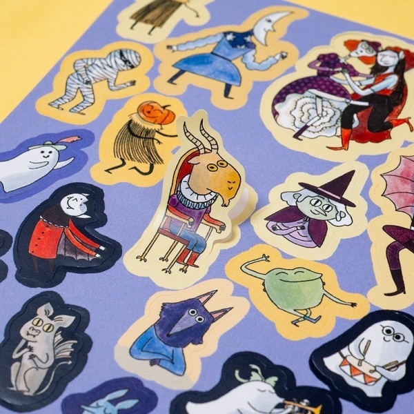 ENCHANTED POSTER AND STICKERS