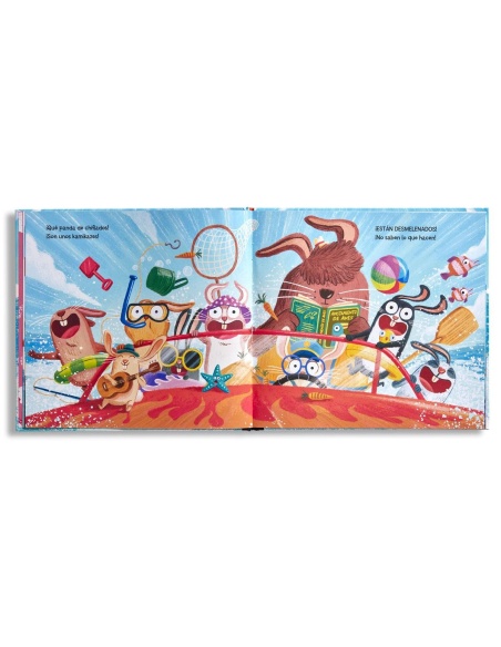 LOS CONEJOS LOCOS VAN EN LANCHA