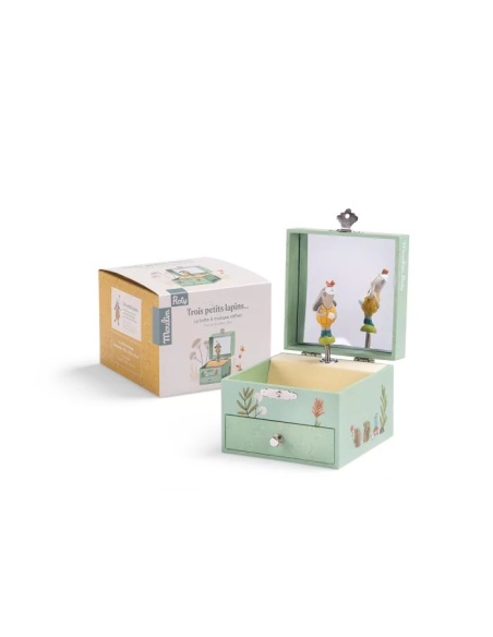 CAJA DE MÚSICA COFRE PETITS LAPINS