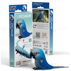 PUZZLE 3D EUGY GUACAMAYO AZUL