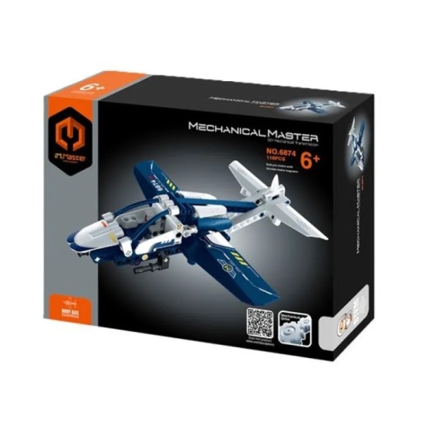 IM.MASTER VEHICULOS 2 EN 1: AVIÓN + ROBOT CONVERTIBLE