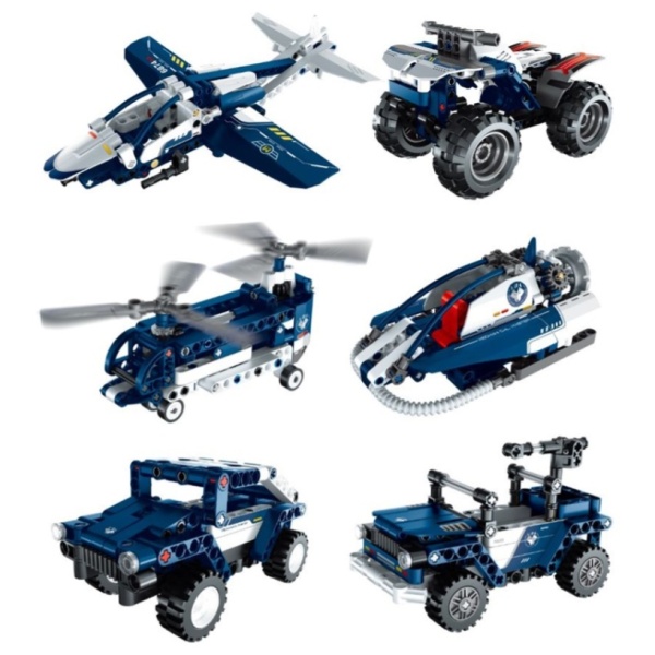 IM.MASTER VEHICULOS 2 EN 1: JEEP + ROBOT CONVERTIBLE