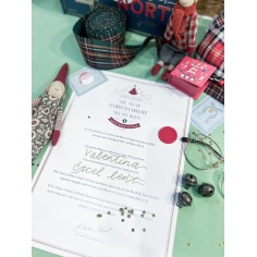 CERTIFICADO DE BUEN COMPORTAMIENTO DE PAPÁ NOEL