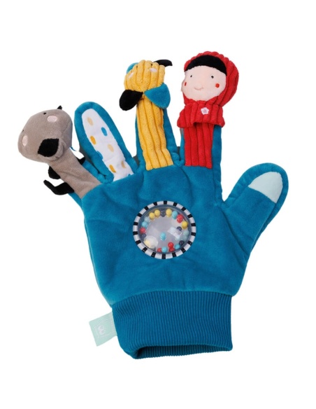 GUANTE DE CUENTOS CAPERUCITA ROJA