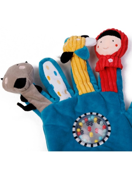 GUANTE DE CUENTOS CAPERUCITA ROJA