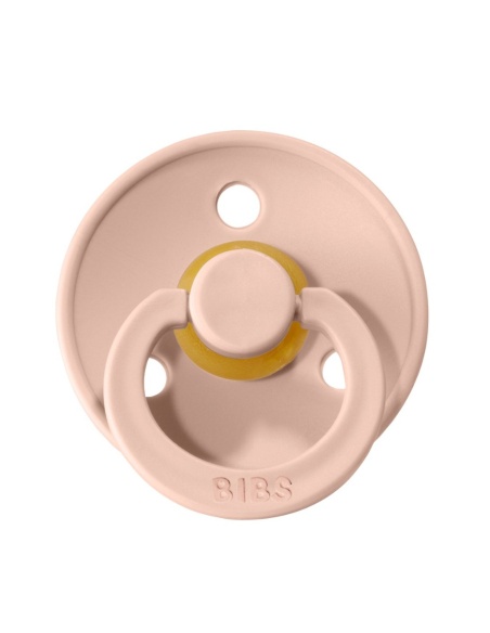 2 CHUPETES BIBS VAINILLA - BLUSH / 0-6 MESES
