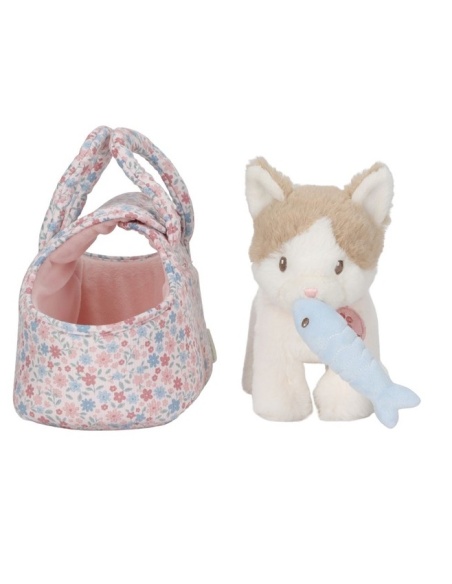 GATITO PELUCHE JACKIEMARLEY CON BOLSA