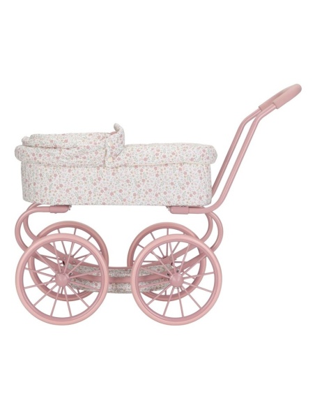 CARRITO MUÑECAS METAL FLORES