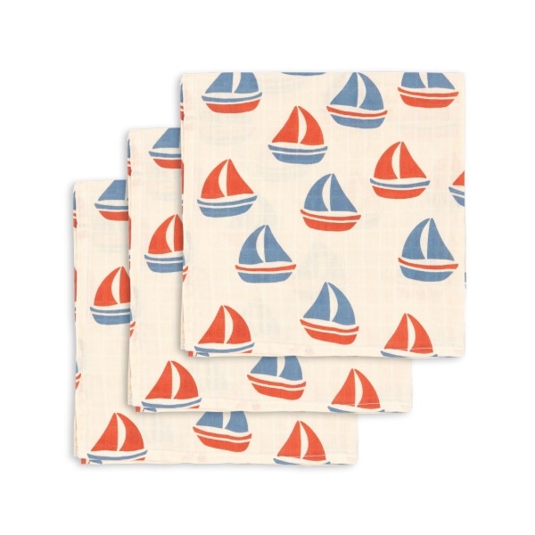 PACK DE 3 MUSELINAS AHOY KONGES SLOJD