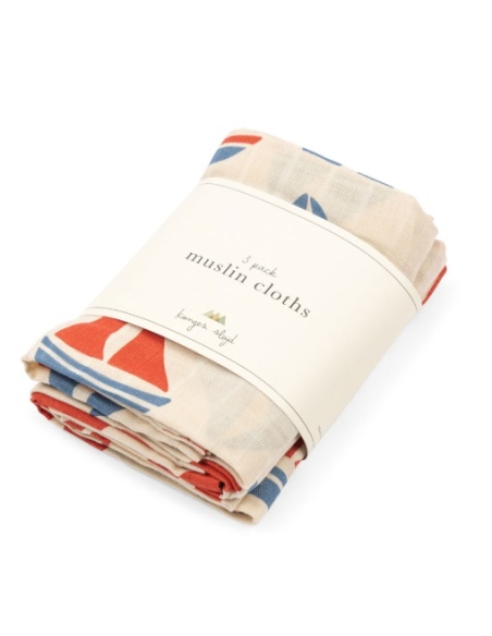 PACK DE 3 MUSELINAS AHOY KONGES SLOJD