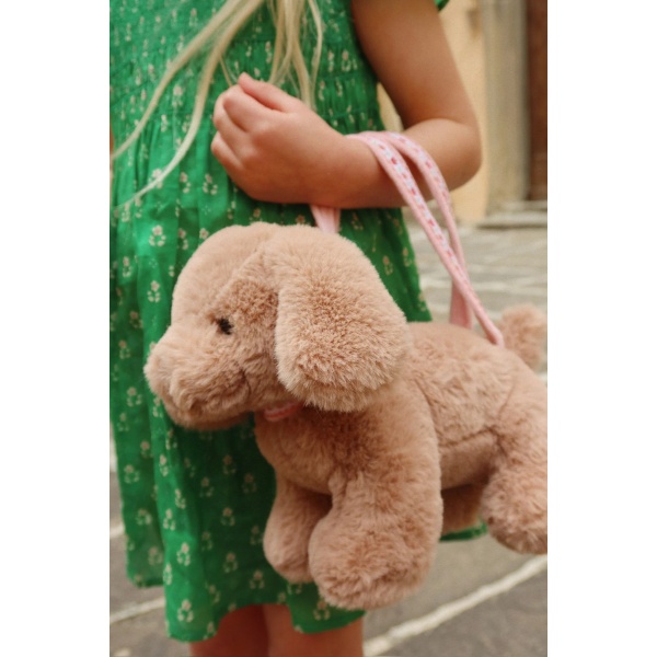 BOLSO INFANTIL PERRITO DE PELUCHE KONGES SLOJD