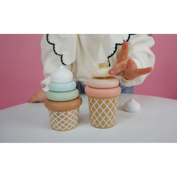 SET APILABLE HELADOS DE MADERA