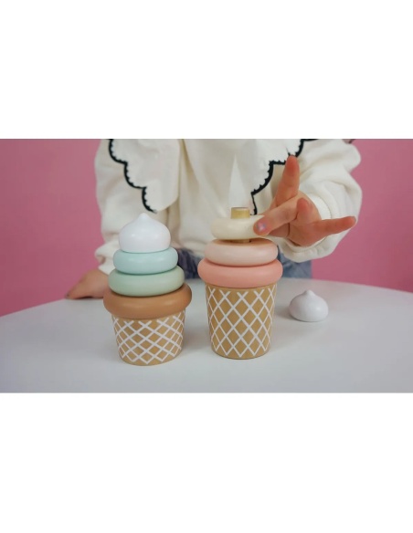 SET APILABLE HELADOS DE MADERA