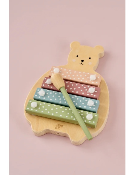 XILÓFONO DE OSITO DE MADERA