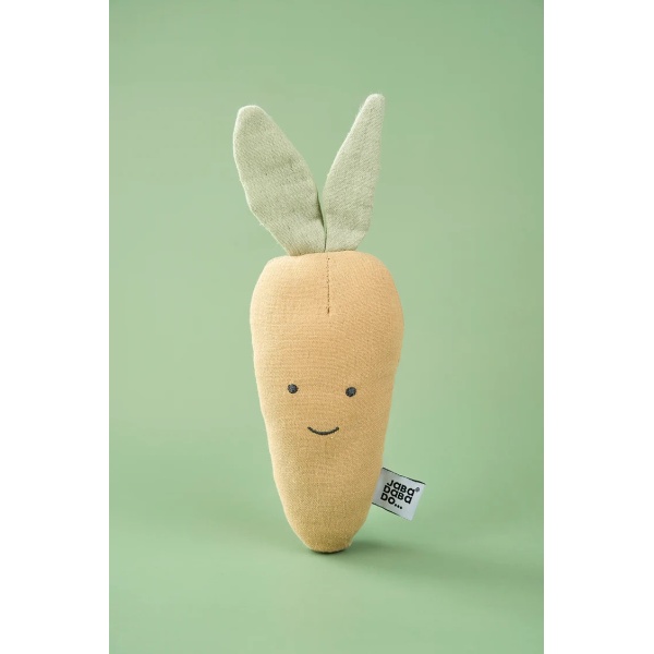 SONAJERO DE ZANAHORIA 100% ALGODÓN