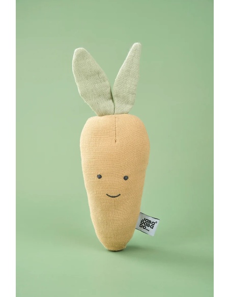 SONAJERO DE ZANAHORIA 100% ALGODÓN