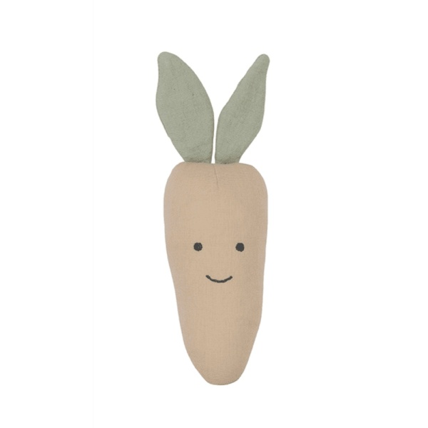 SONAJERO DE ZANAHORIA 100% ALGODÓN