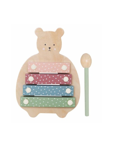 XILÓFONO DE OSITO DE MADERA