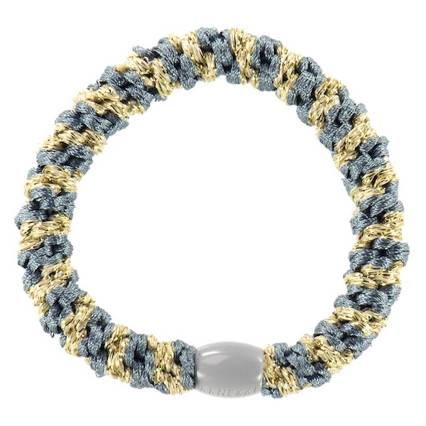 GOMA DE PELO KKNEKKI BLUEGREY GLITTER