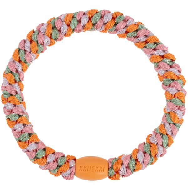 GOMA DE PELO KKNEKKI ORANGE PISTACIO