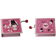CAJITA MUSICAL PANTERA ROSA