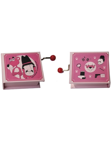 CAJITA MUSICAL PANTERA ROSA