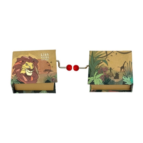 CAJITA MUSICAL LION KING