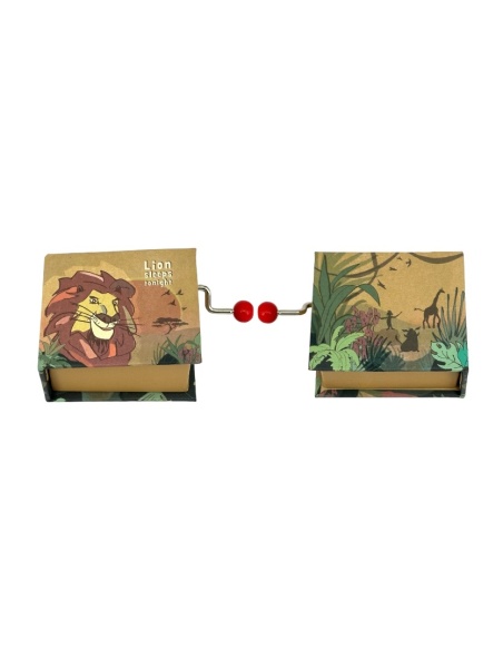 CAJITA MUSICAL LION KING