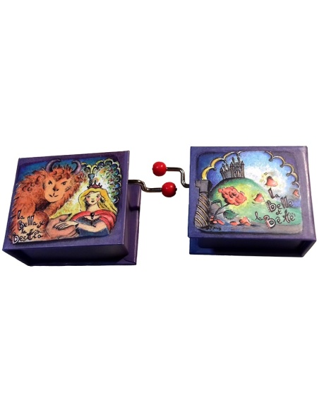 CAJITA MUSICAL LA BELLA Y LA BESTIA