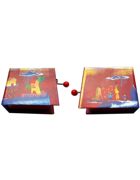 CAJITA MUSICAL EL PATIO DE MI CASA