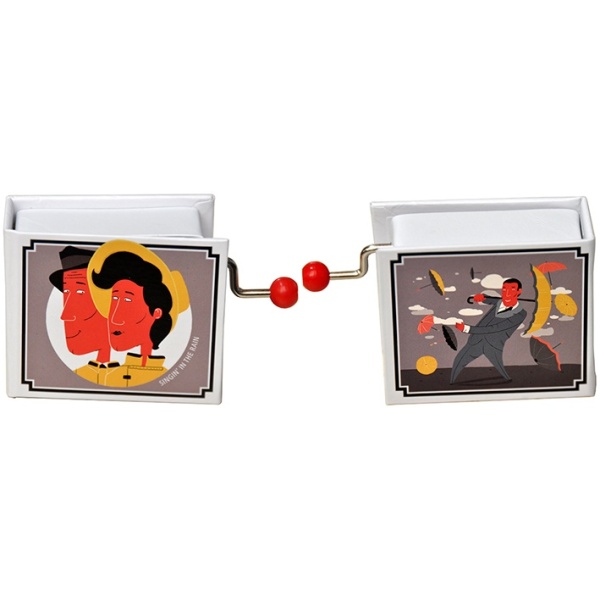 CAJITA MUSICAL SINGING IN THE RAIN