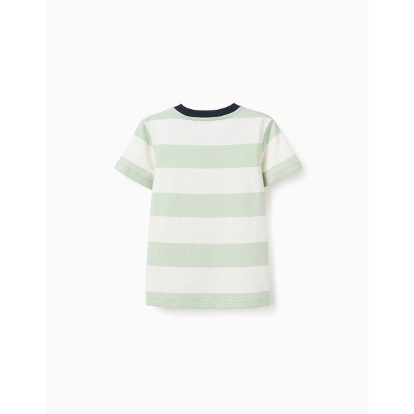 T SHIRT GREEN ZIPPY