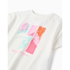 CAMISETA BLANCA ZIPPY NIÑA 2
