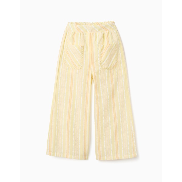 PANTS LIGHT YELLOW ZIPPY