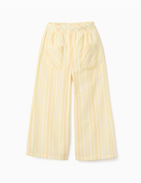 PANTS LIGHT YELLOW ZIPPY