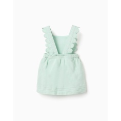 VESTIDO VERDE CLARO ZIPPY 2