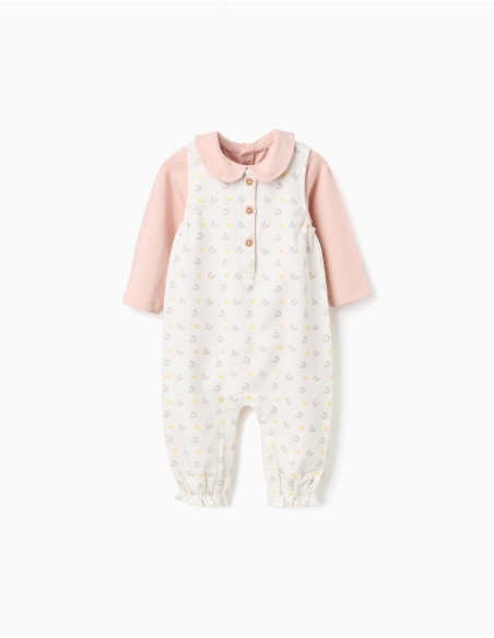 CONJUNTO Y BODY BLANCO zippy