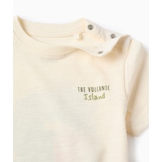 CAMISETA BEIGE CLARO ZIPPY