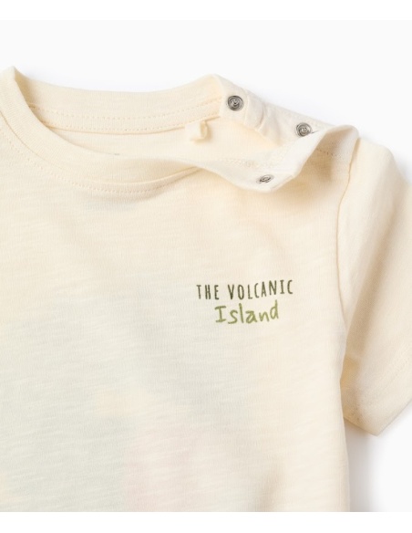 CAMISETA BEIGE CLARO ZIPPY