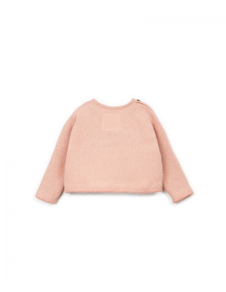 SUDADERA SALMÓNP BEBE PLAY UP